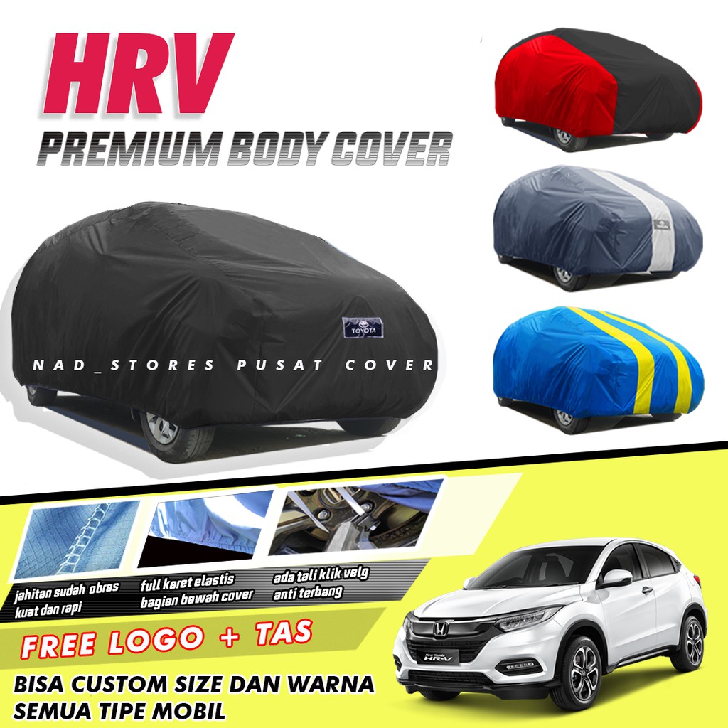 PREMIUM Bodu Cover Mobil HRV Sarung Mobil HRV Honda HRV hrv prestige hrv pvc waterproof anti air