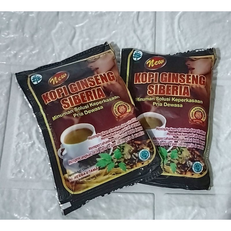 

kopi ginseng Siberia harga promo (privasi aman)