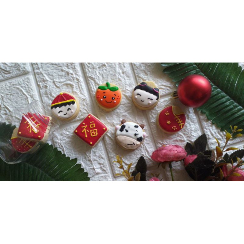 

Cookies imlek dalam toples