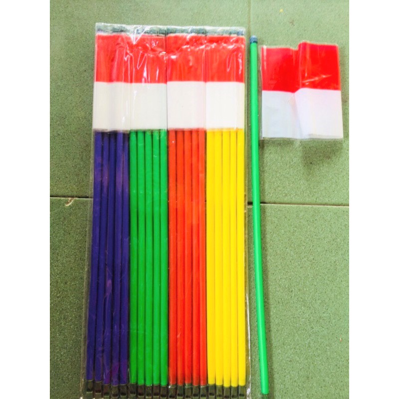 [1 BUAH] Bendera merah putih stick 40CM Bendera agustusan stik bendera panjang parade 17 agustus bendera anak perayaan hut RI Bendera karnaval bendera festival Ganggang bendera