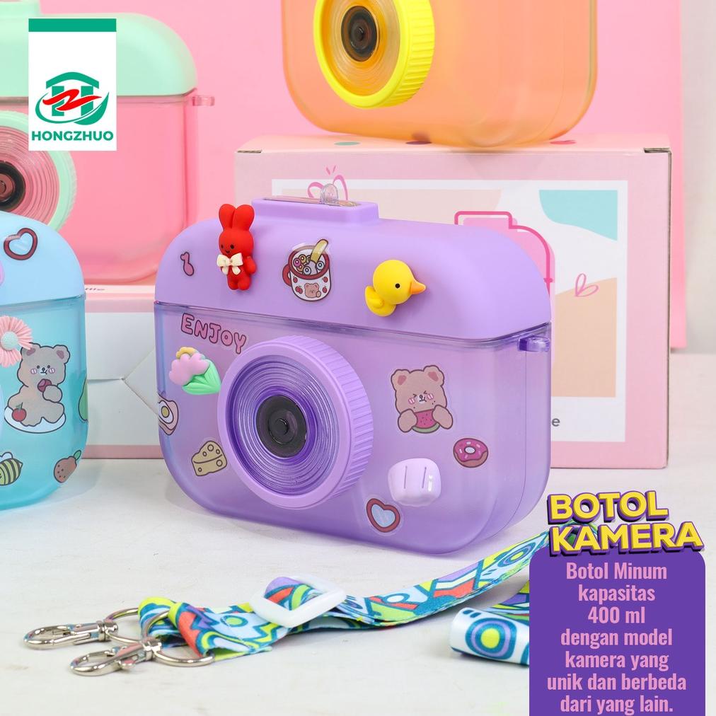 Jual Bebehome Camera Bottle / Botol Kamera Unik / Botol Minum Anak Free