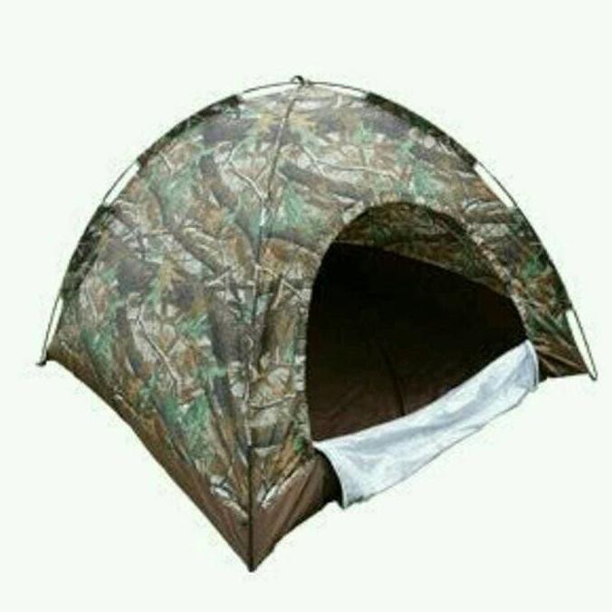 Diskon Tenda Loreng Dome/ Tenda Army Jy50 Kapasitas 4 Orang Terbaru
