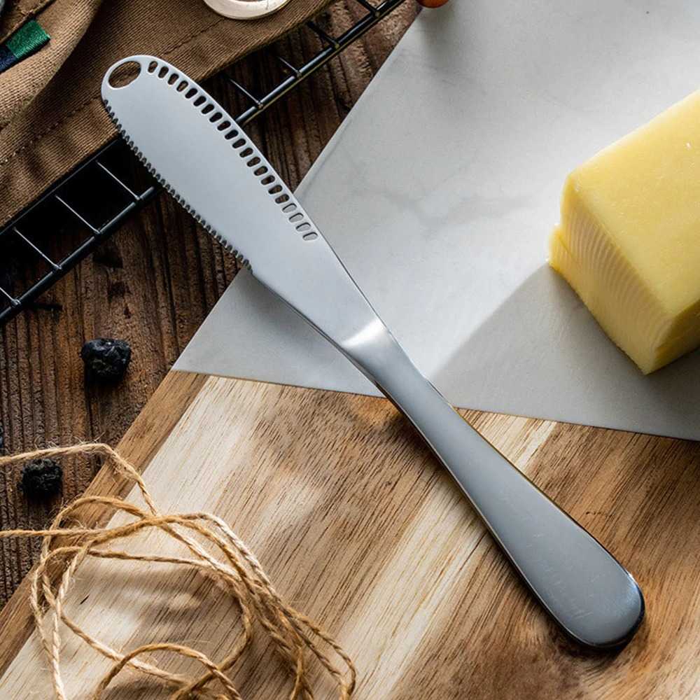 (BISA COD) RVOSTR Meijuner Butter Knife Pisau Oles Mentega Margarin Selai - SS430