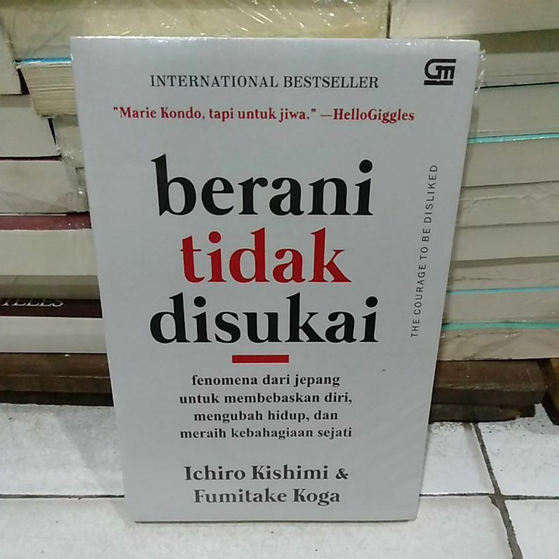1 PAKET 2 BUKU BEST SELLER MOTIVASI ICHIRO KISHIMI &FUMITAKE KOGA KERTAS BOOKPAPER-2