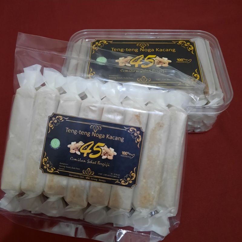 

[PALING MURAH] TengTeng Kacang Noga Homemade