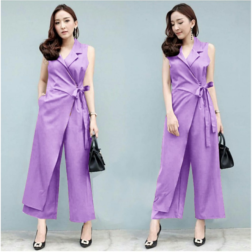 [HNFK] Jumpsuit Made / Jumpsuit Wanita Korea / Jumpsuit Motif / Overall Jumpsuit / Celana Wanita / Jumpsuit wanita Kekinian