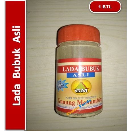 

Lada Bubuk Asli - Gunung Menumbing | 45gr [ Harga Per BTL ]