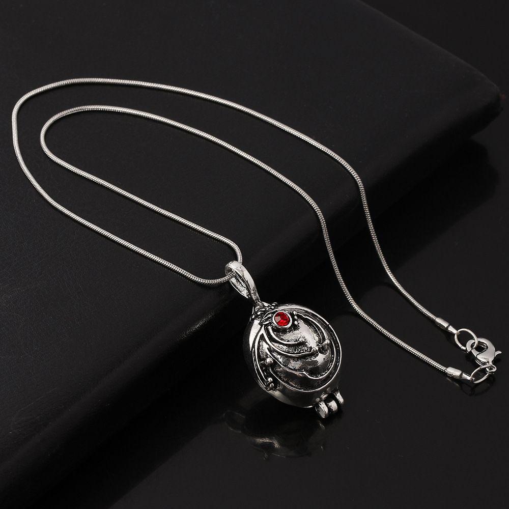 Nanas Vampir Diaries Kalung Perhiasan Vintage Biker Punk Gothic Hip Hop Vervain Verbena Liontin