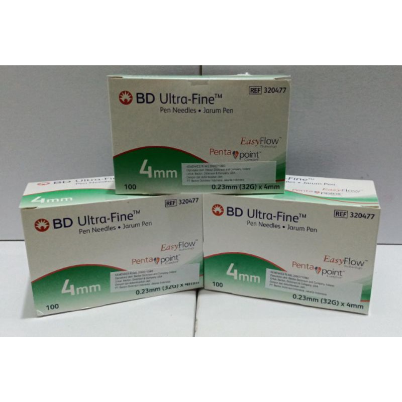BD Pen Needle Ultra Fine 32G x 44mm(100 pcs)