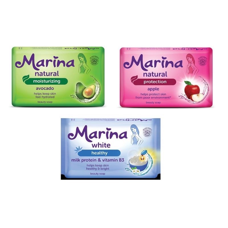 ( JURAGAN ) Sabun Batang Marina 60gr Bar Soap Marina