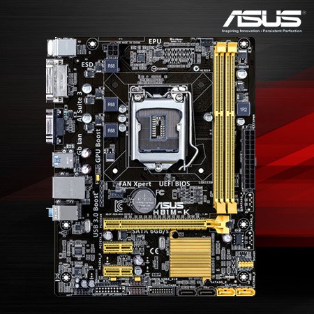 ASUS H81M-K (LGA1150 Intel H81 DDR3)