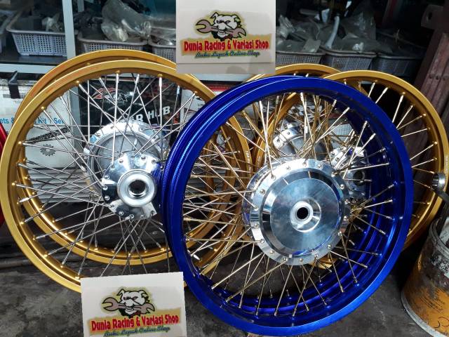 Paketan Velg ring 17 Scoopy Beat Vario 110 Vario 125 Spacy Vario fi Beat fi Vario 150 Genio Rossi