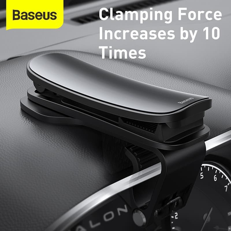 BASEUS ORIGINAL Car Holder Big Mouth Car Mount Dashboard 360 Degree Mobile Phone Mount Mobil Univers