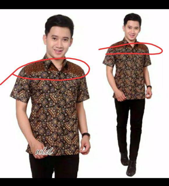 Batik Couple Keluarga Sania Ruffle Ori Ndoro Jowi Dnt Mataram