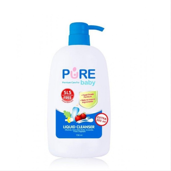 Cuci botol Pure BB Liquid Cleanser 700ml Pump