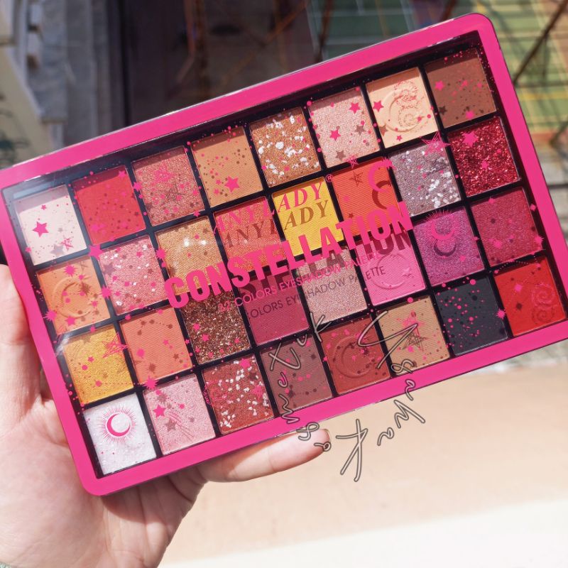 PROMO ECER!! EYESHADOW ANYLADY LOVE LATTER 24 WARNA EYESHADOW BESAR CONSTELLATION 48 WARNA 933/932