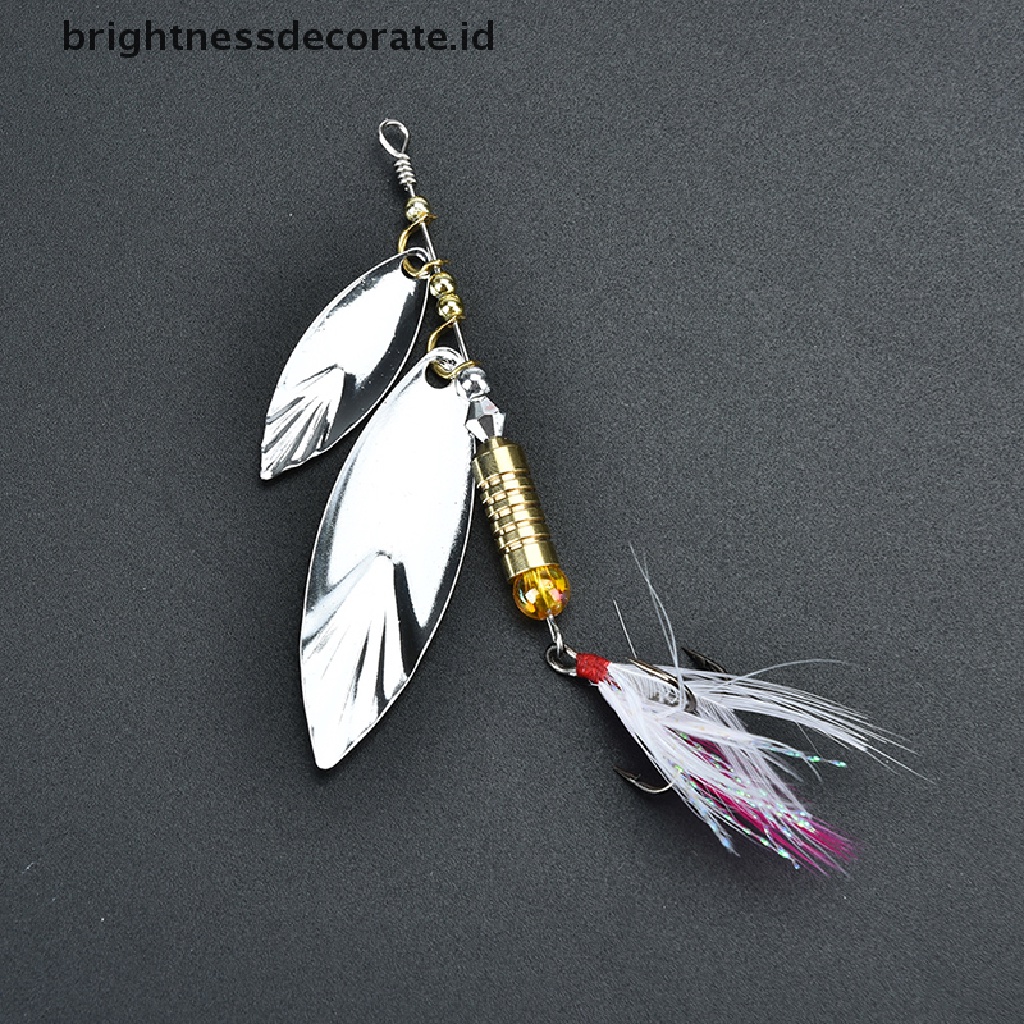 (Birth) Umpan Pancing Sendok 7g Untuk Ikan Bass Trout Perch Pike (Id)