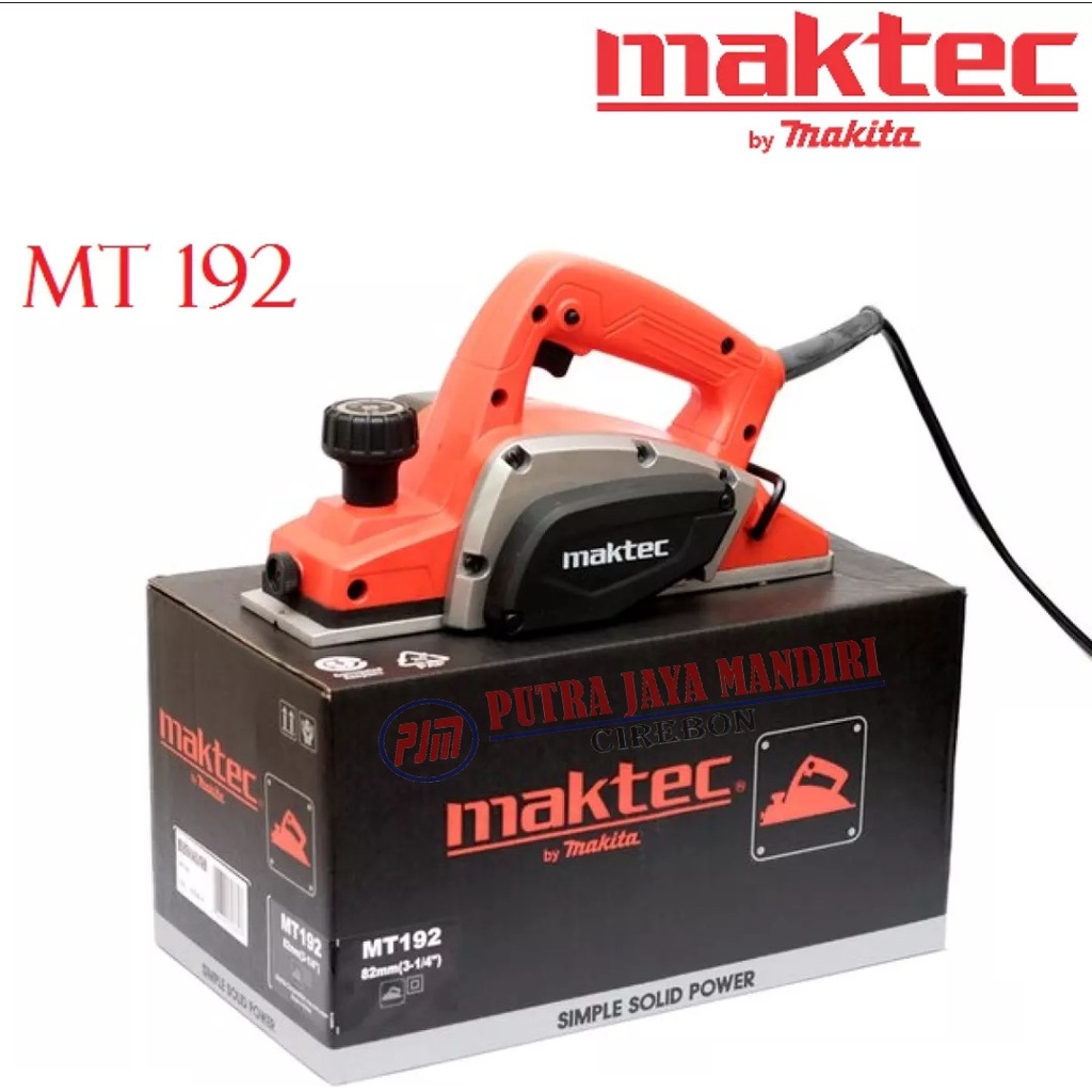 Maktec MT 192 Planner / Mesin Ketam Serut Kayu MT192 / Mesin Sugu Ketam