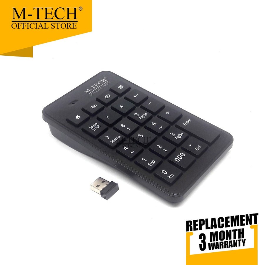 Keyboard NUMERIK Wireless Mtech