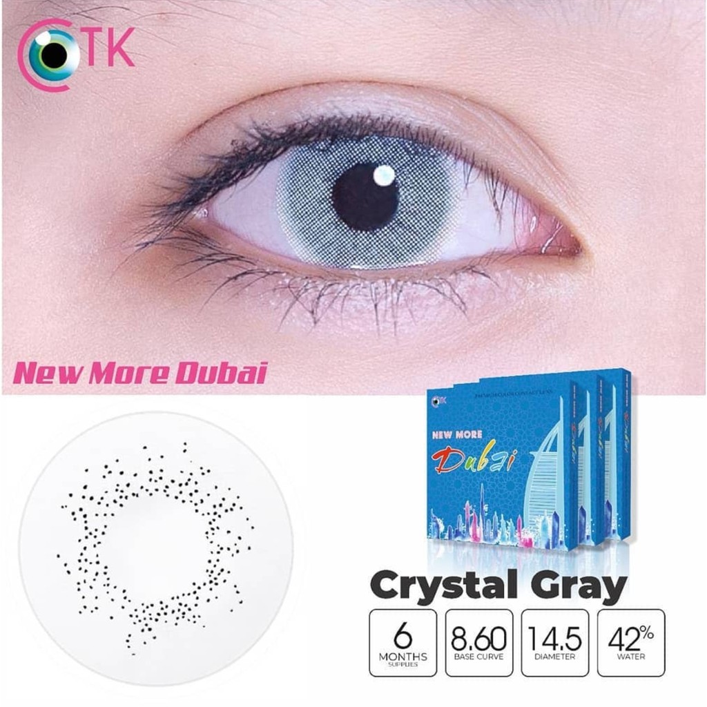 SOFTLENS NEW MORE DUBAI NORMAL-NMD Crystal Grey