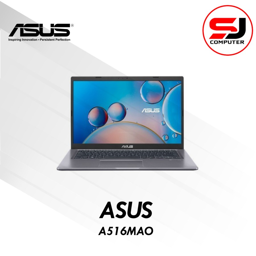 ASUS VIVOBOOK A516MAO N4020 4GB 256GB-SSD WINDOWS-10+OHS-2019 15.6-HD