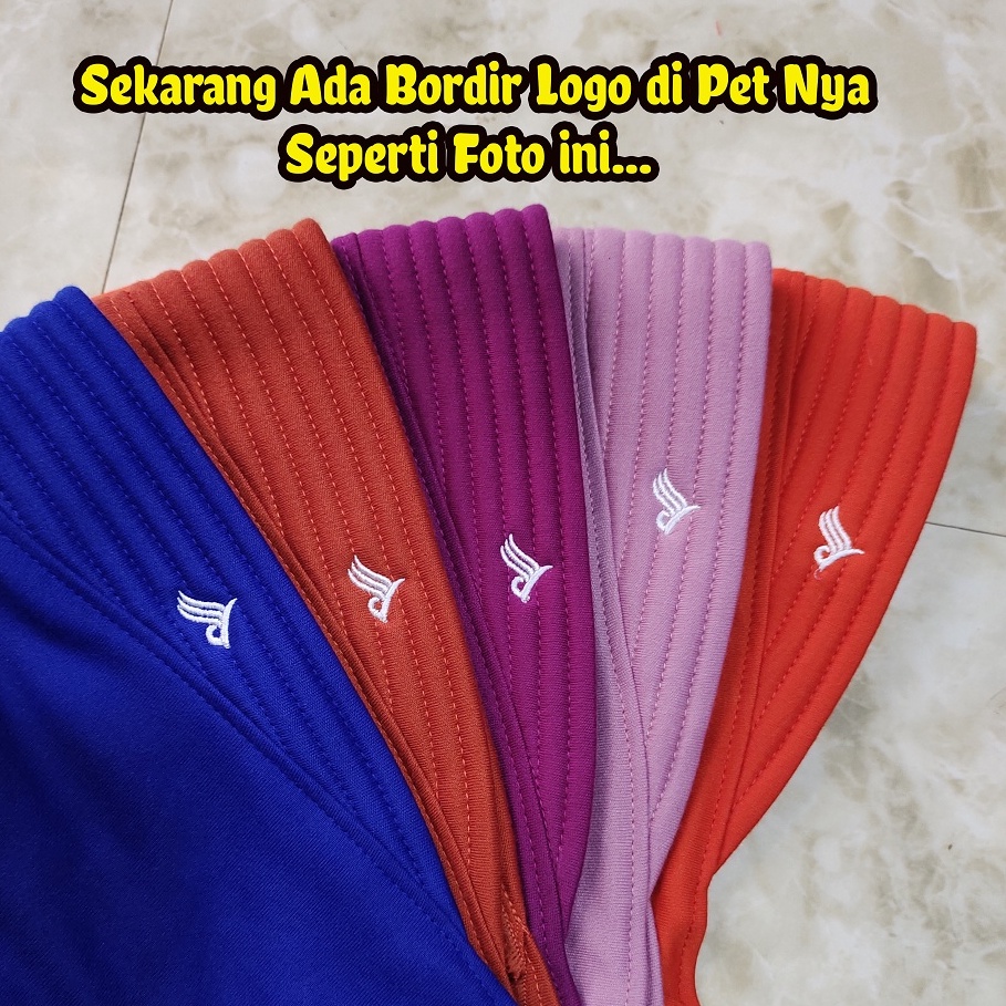 ADWARA HIJAB Jilbab Kaos Pet Antem Jumbo PREMIUM / Jilbab Jumbo Menutupi Lengan Tebal dan Adem