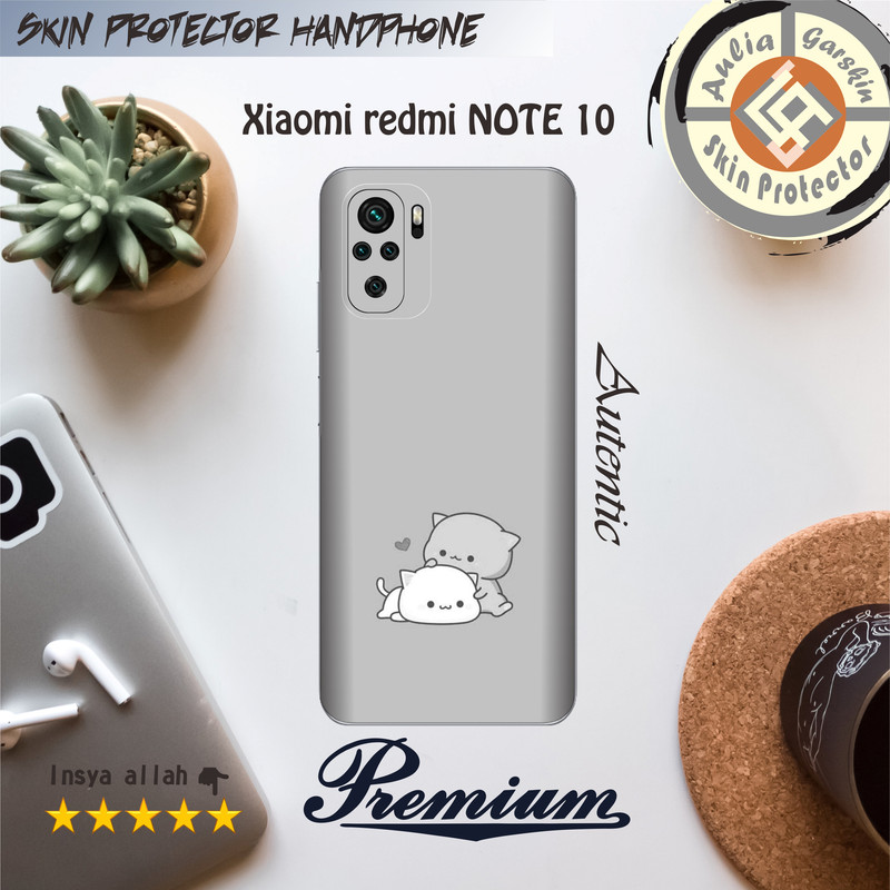 Garskin HP Xiaomi Redmi NOTE 10 motif cute - Free Custom Motif