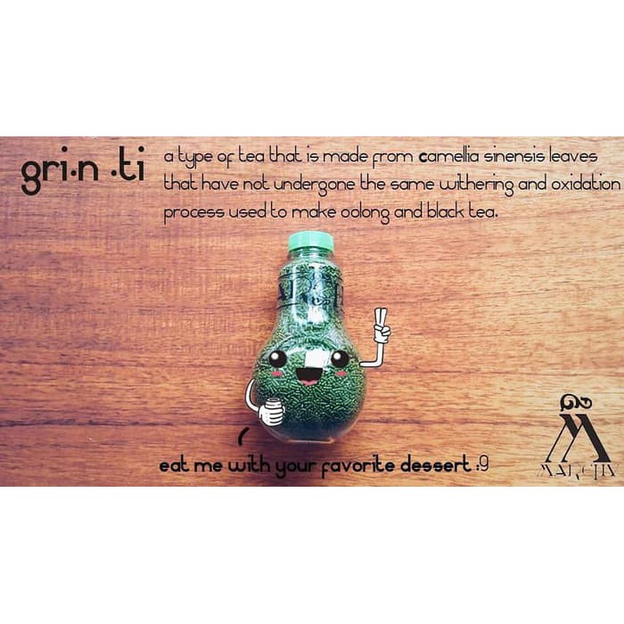 

Coklat Tabut Marchy Mesis MATCHA / GREEN TEA (Teh Hijau)