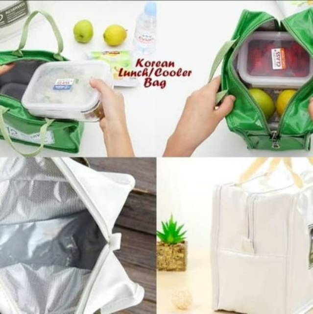 Korean Fashion Lunch Bag Cooler / Tas Bekal Korea