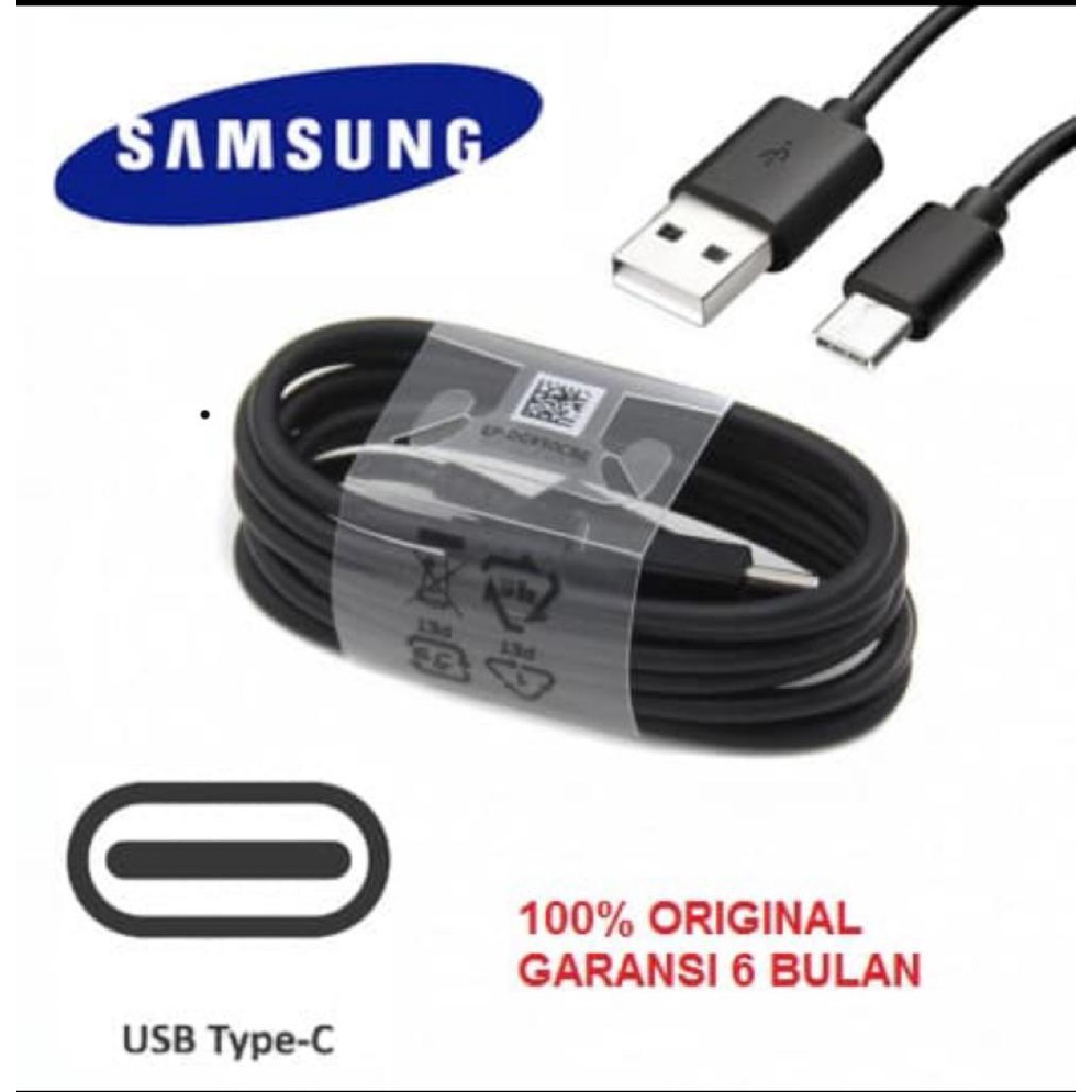 Kabel Data USB Type C dan Micro USB For Samsung A5 A7 S8+ J5 A3  Original FAST CHARGING