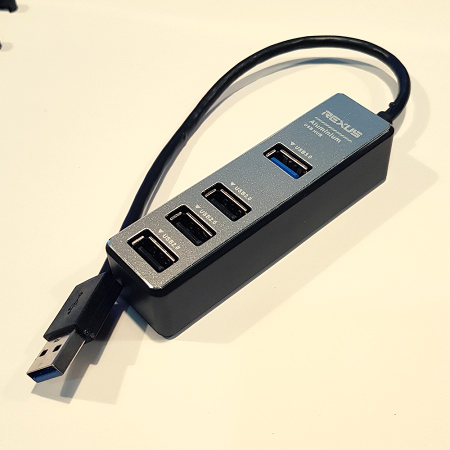 Rexus RXH-329 - USB HUB 4PORT ( 1PORT USB 3.0 + 3PORT USB 2.0 )