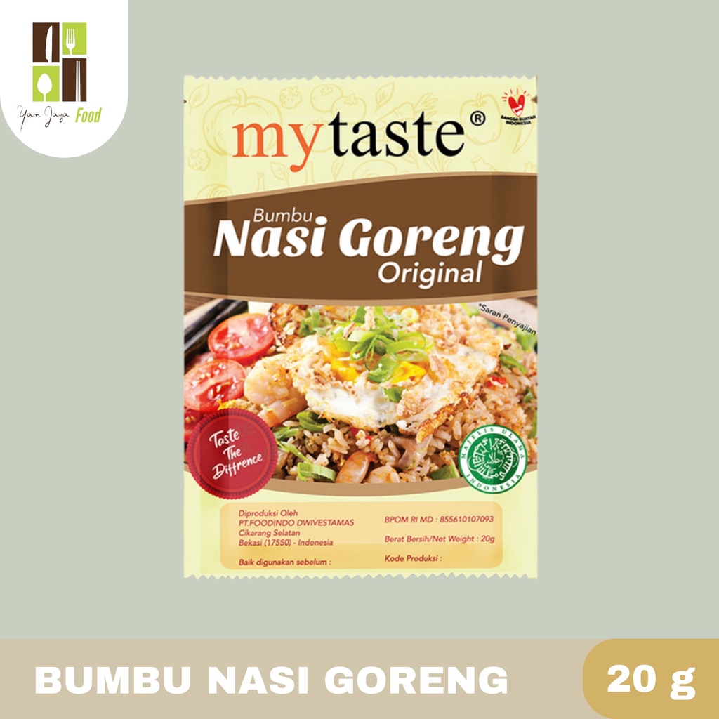 MyTaste Bumbu Nasi Goreng Original Instan [20g]