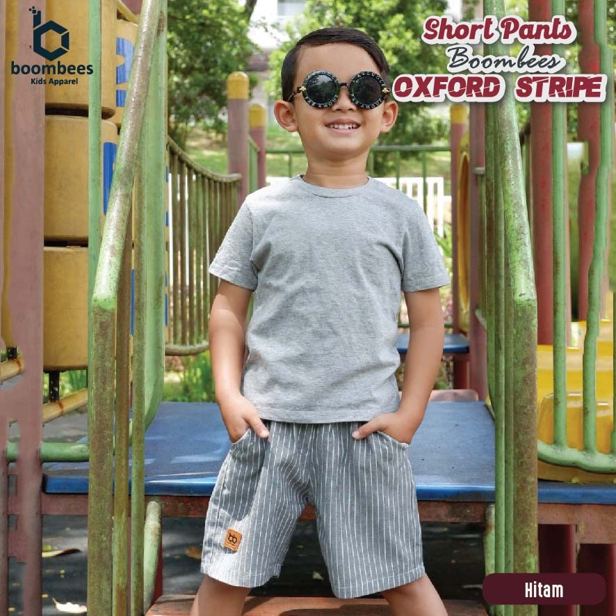 CELANA ANAK LAKI LAKI OXFORD STRIPE SIZE 7-12TH