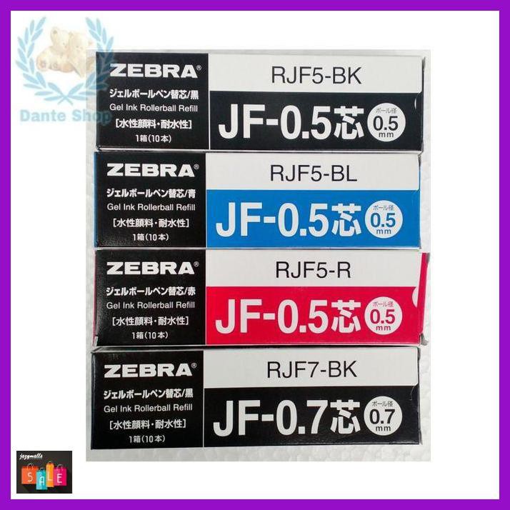 

Silutala- Isi Pen Sarasa / Refill Sarasa / Refill Zebra Jf 0,5 - Hitam 05Mm -Ori.