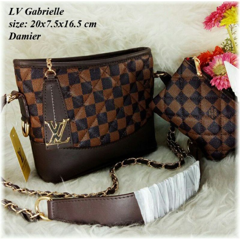 LV GABRIELLE TAS WANITA BRANDED