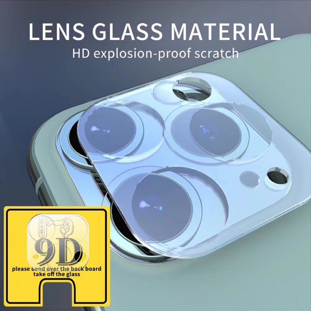 [ TOMCASES ] TEMPERED GLASS PROTECTIVE CAMERA 9D FILM FULL GLUE 9D HD