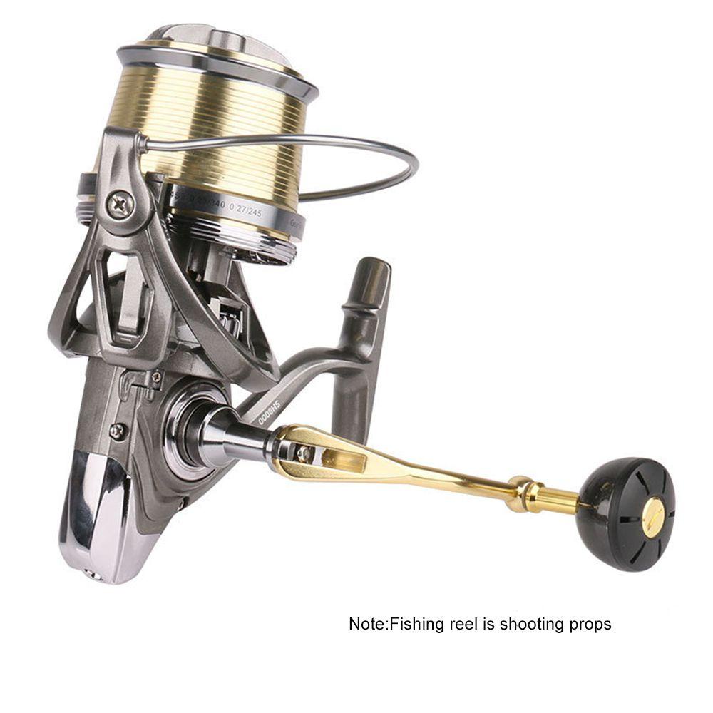 Suyo Grip reel Pancing Bahan Metal Alloy Karbon DIY