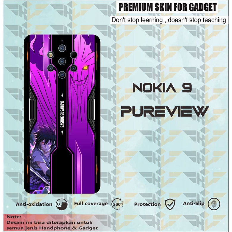 GARSKIN HANDPHONE 2PCS NOKIA 9 PUREVIEW  SASUKE