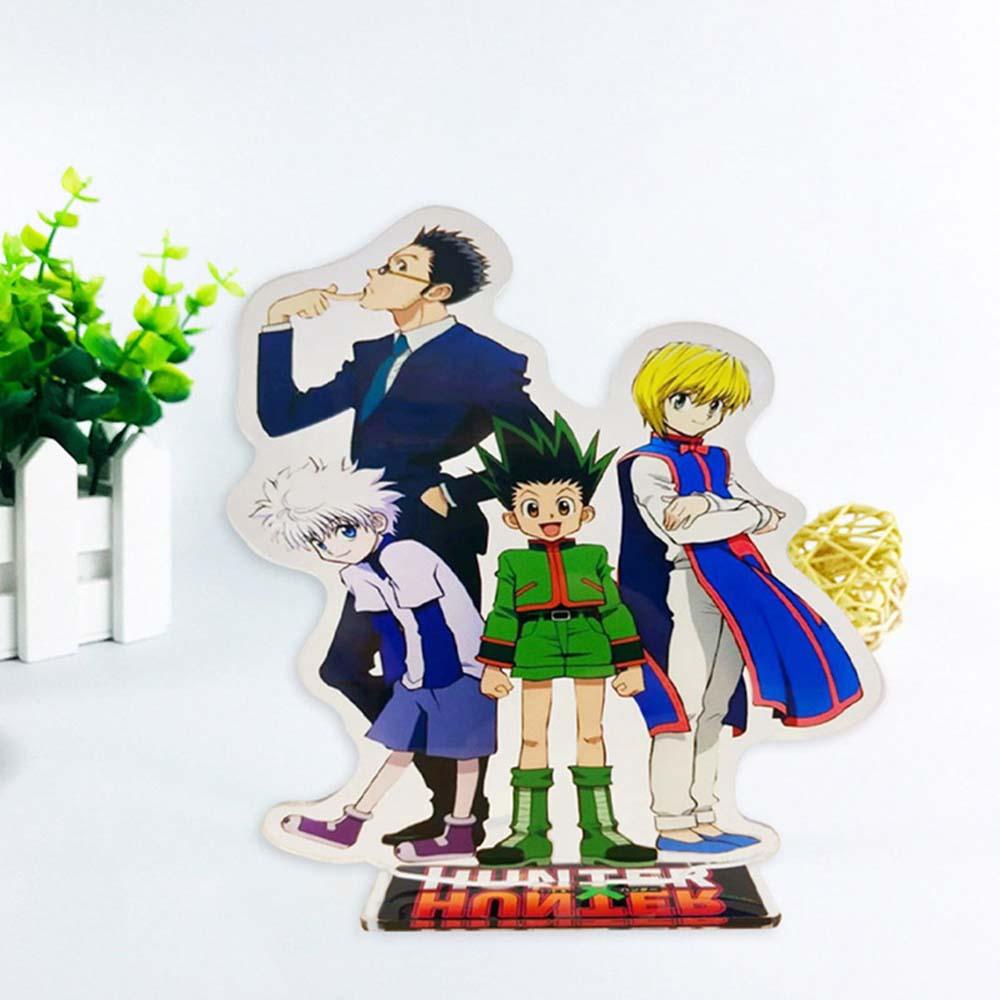 [Elegan] Mainan Koleksi Mainan Fans Anime HUNTER HUNTER Irumi Hisoka Killua Zoldyck Kurapika Figure Model Plat