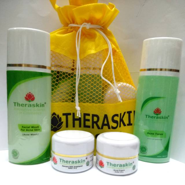 PAKET THERASKIN ACNE / BERJERAWAT ASLI