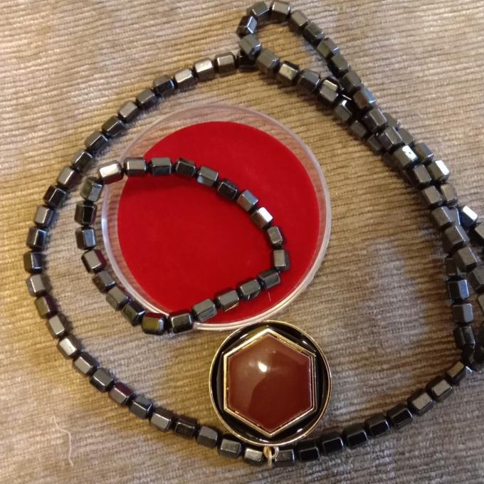 kalung kesehatan. kalung magnet. kalung terapi. gim sam yong