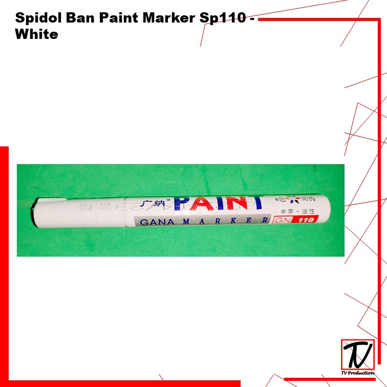 Spidol Ban Mobil Motor Paint Marker - White