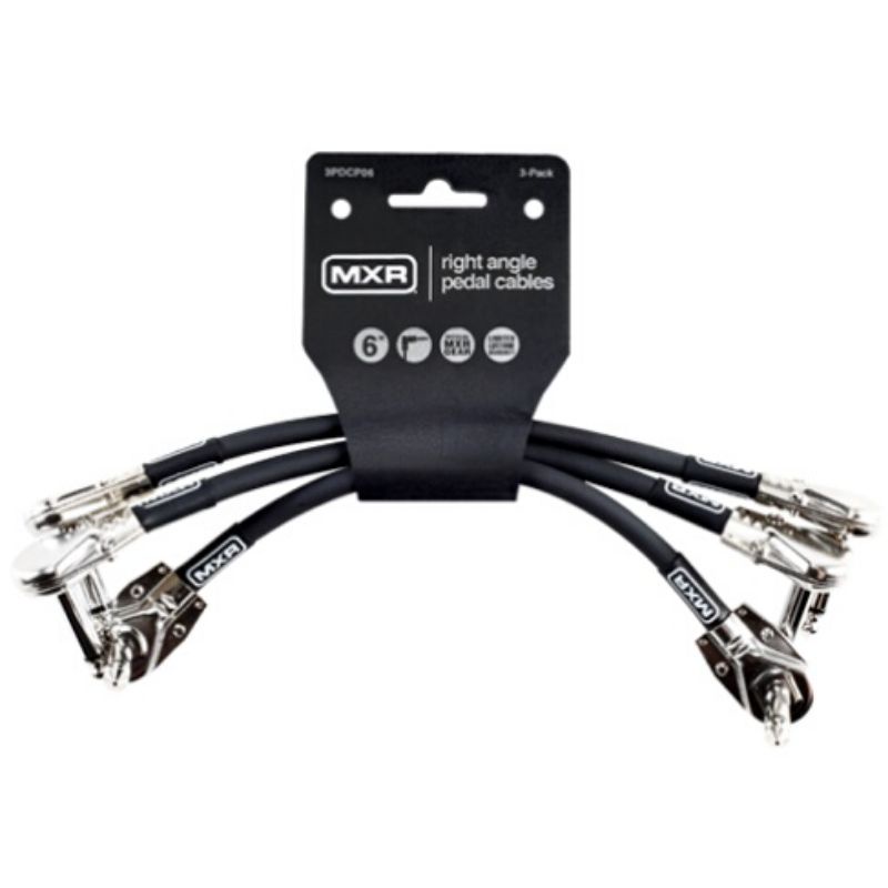MXR Patch Cable with Pancake Plug - High Quality Cable - 3 pc - Kabel Efek