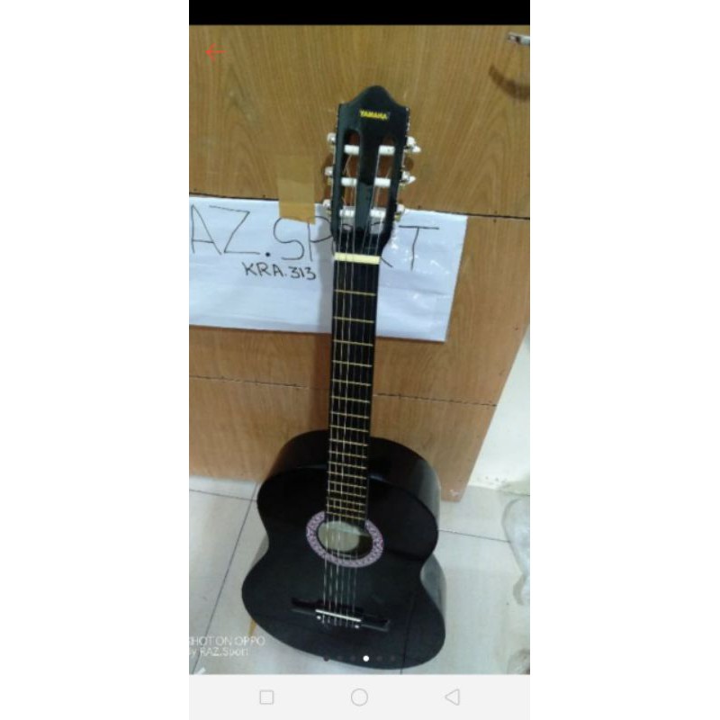 gitar akustik /alatmusik Gitar akustik bonus pic+ paking kayu