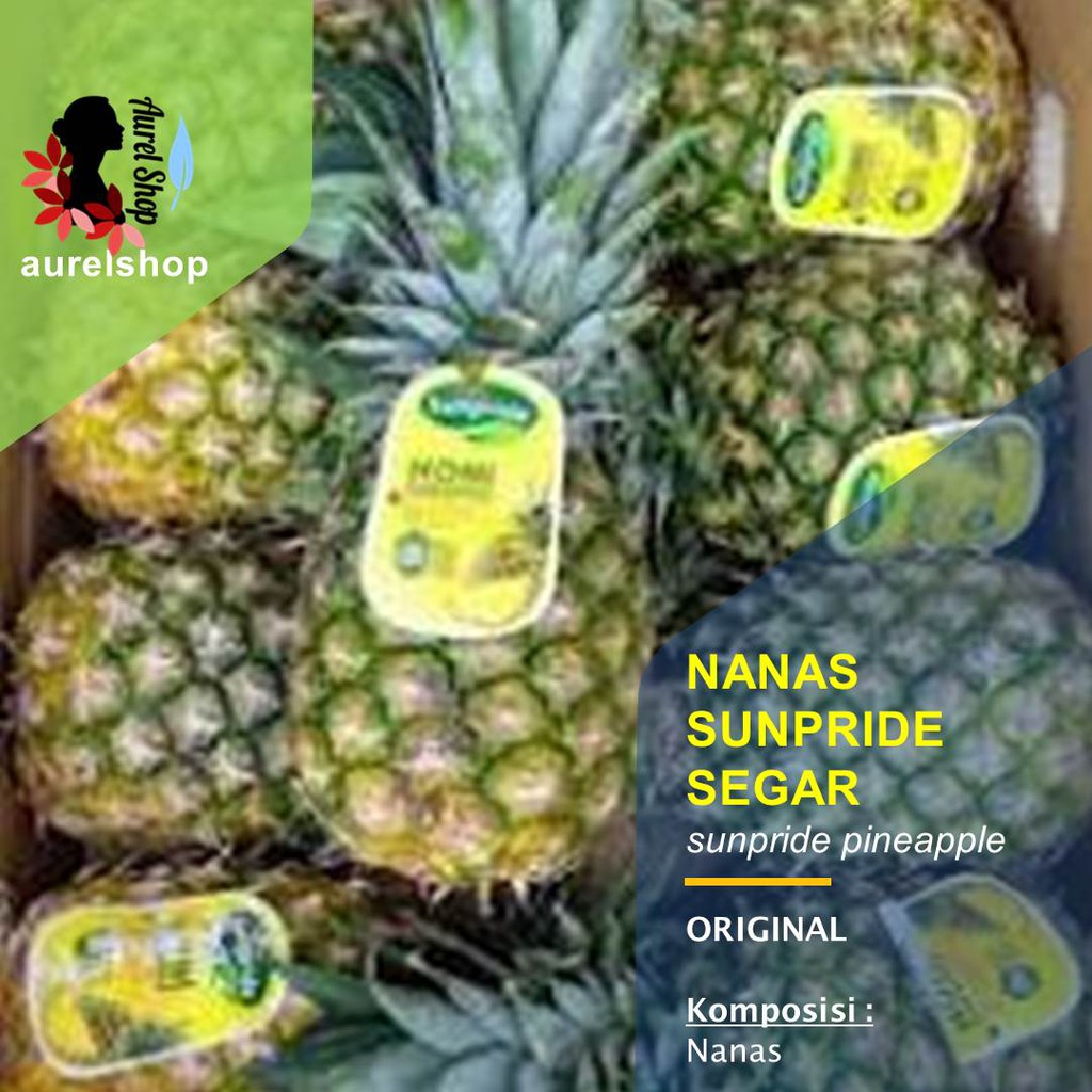 

Buah Nanas Sunpride Segar 1 kg