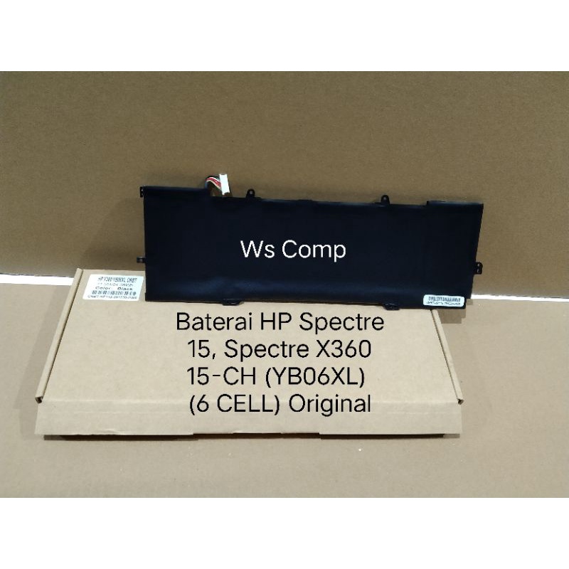 Baterai HP Spectre 15 Spectre X360 15-CH YB06XL 6 CELL Original