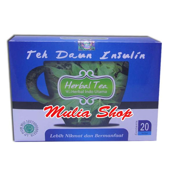

Teh Daun Insulin HIU - Herbal Indo Utama Herbal Tea