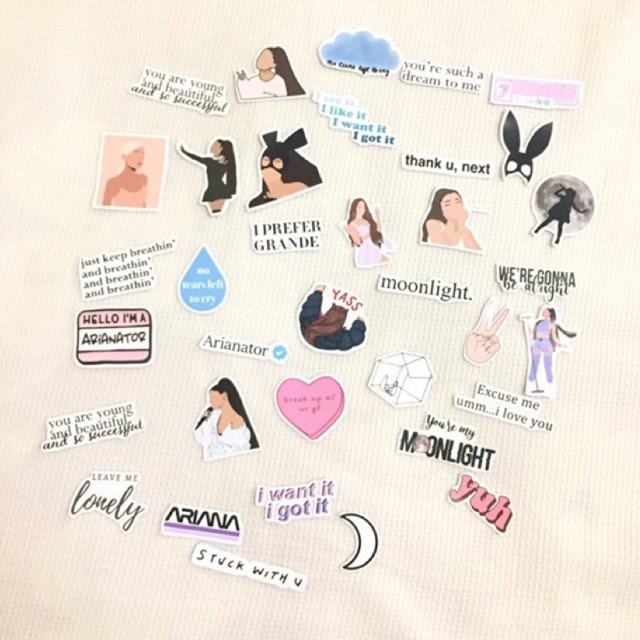 

Sticker lucu Ariana Grande | Stiker murah