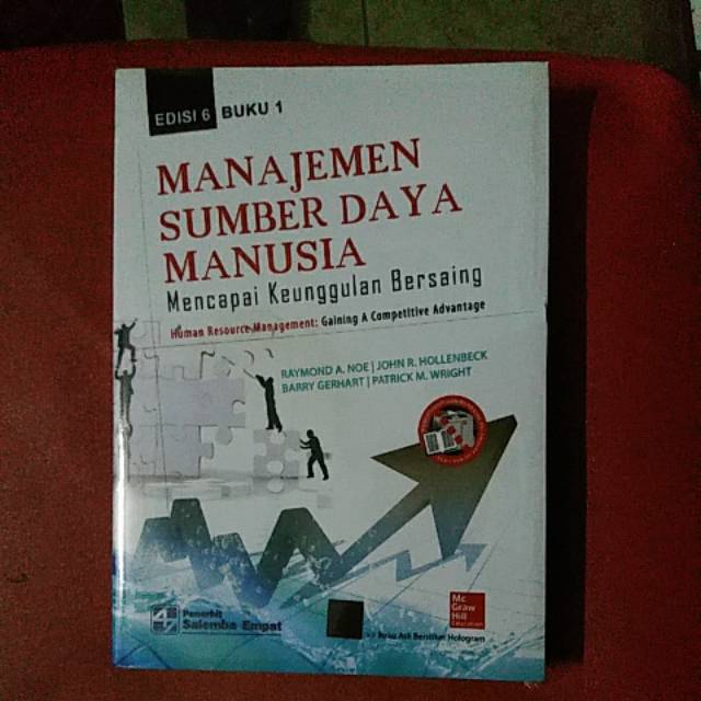

Manajemen sumber daya manusia edisi6 buku 1