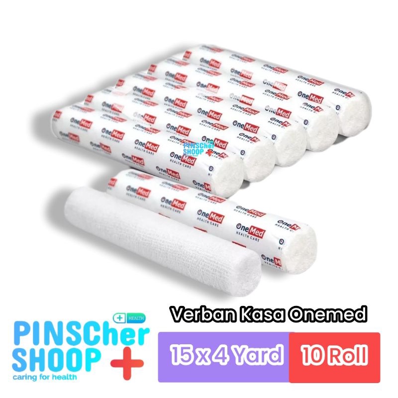 Verban Kasa Perban 15cm x 4yard OneMed Pack 5 Roll